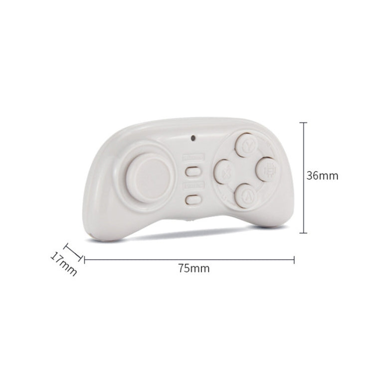 PL-608 Mobile Phone Game Handle Smart Mini Bluetooth Game Handle(White)
