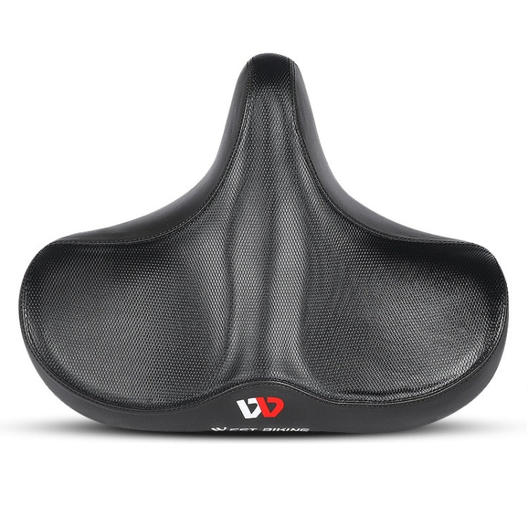 WEST BIKING Bicycle Riding Big Butt Comfortable Saddle(Black Groove) - free shipping - PMC TechLife - Order now!