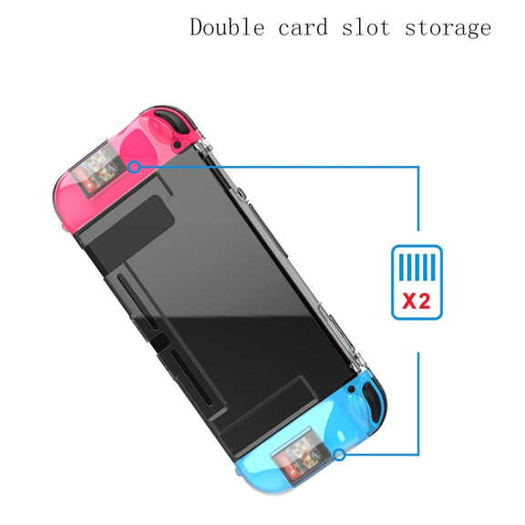 DSS-139 All-Inclusive Transparent Light And Thin Protective Case For Nintendo Switch Console, Model: DSS-139(Transparent)