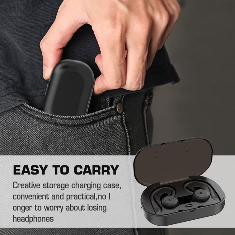 BE1032 Ear-mounted Waterproof Sports TWS Wireless Bluetooth Earphone(Black) - TWS Earphone by PMC TechLife | Online Shopping South Africa | PMC TechLife