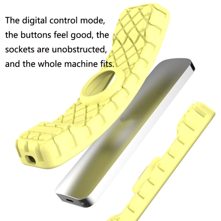 2 PCS Remote Control All-Inclusive Protective Cover, Applicable Model: For Apple TV 4K(Black) - Remote Control Covers by PMC TechLife | Online Shopping South Africa | PMC TechLife