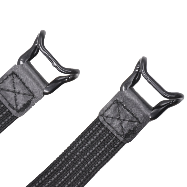 5 PCS Mobile Phone Back Strapping Bracket Lazy Phone And Tablet Back Stick Bracket, Style: 2 x 13cm (Black Iron Buckle)