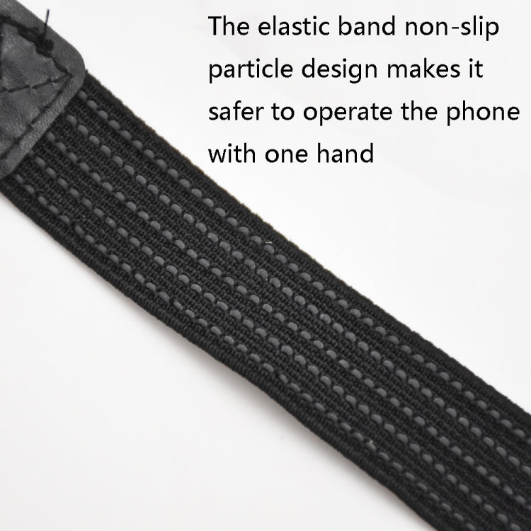 5 PCS Mobile Phone Back Strapping Bracket Lazy Phone And Tablet Back Stick Bracket, Style: 2 x 20cm (Black Iron Buckle)