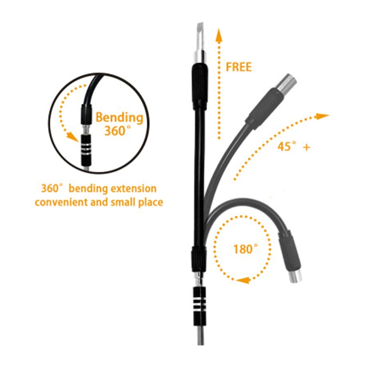 Obadun 9802B 52 in 1 Aluminum Alloy Handle Hardware Tool Screwdriver Set Home Precision Screwdriver Mobile Phone Disassembly Tool(Yellow Box) - free shipping - PMC Jewellery - Order now!