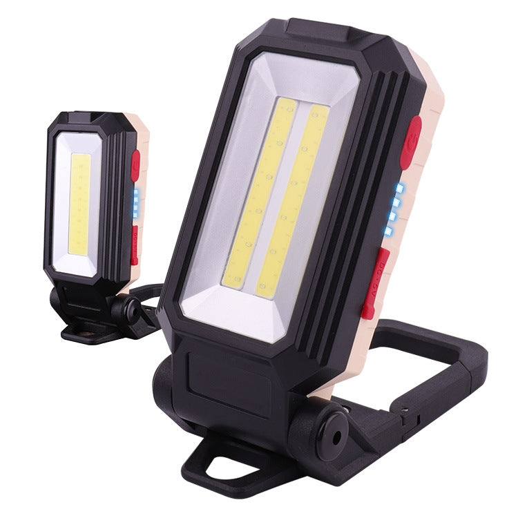 W560 COB + T6 Glare Car Inspection Working Light USB Charging LED Folding Camping Lamp with Hook + Magnet - Camping Lighting by PMC TechLife | Online Shopping South Africa | PMC TechLife