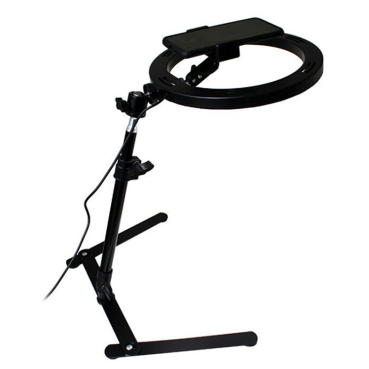 Overhead Shooting Bracket Ring Fill Light Set Live Beautifying LED Light Stand(Overhead Shot Bracket + Lamp)