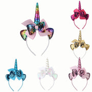 2 PCS F036 Cartoon Headband Children Birthday Festival Party Hair Accessories(White 1)