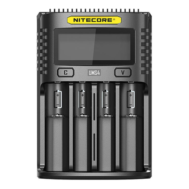 NITECORE Smart LCD Display Automatically Activates Repair USB 4-Slot Charger(UM4) - free shipping - PMC Jewellery - Order now!