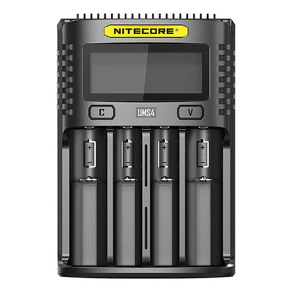 NITECORE Smart LCD Display Automatically Activates Repair USB 4-Slot Charger(UM4) - free shipping - PMC Jewellery - Order now!