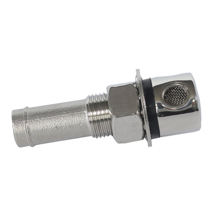 Fuel Breather Vent Straight 316 Stainless Steel  Boat Cabin Oiling Fueling Oil Port Vent Accessories - Boats Accessories by PMC TechLife | Online Shopping South Africa | PMC TechLife