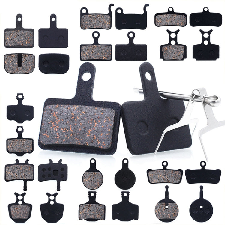 3 Pairs Mountain Bike Semi-Metallic Brake Pads M355 Oil Disc BB5 Resin Disc Brakes, Bagged(DB-S8)