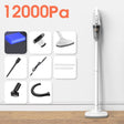 3 Section 11.1V + Drag Car Home High Suction Handheld Mute Wireless Vacuum Cleaner - Vacuum Cleaner by PMC TechLife | Online Shopping South Africa | PMC TechLife | Buy Now Pay Later Mobicred