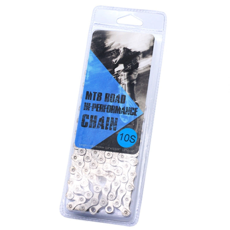 Mountain Road Bike Chain Electroplating Chain, Specification: 10 Speed - Bicycle Chains & Rounds by PMC TechLife | Online Shopping South Africa | PMC TechLife