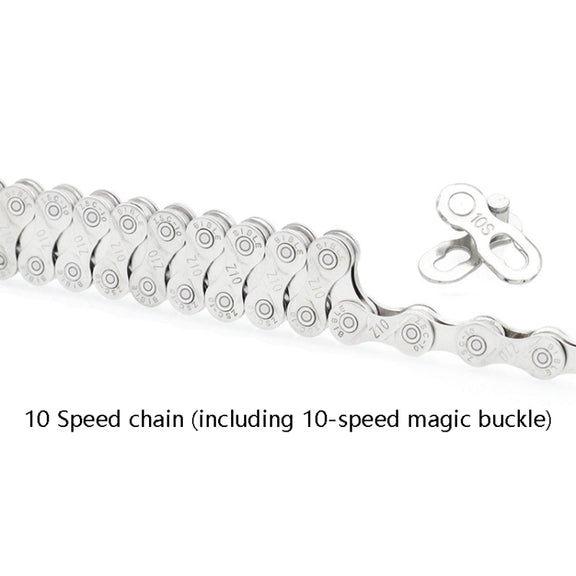 Mountain Road Bike Chain Electroplating Chain, Specification: 10 Speed