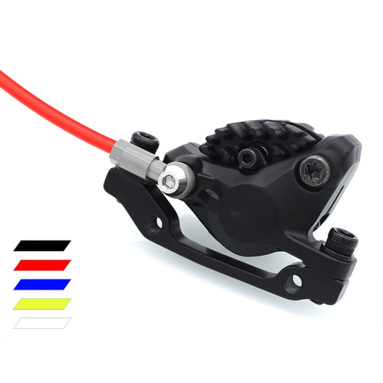 TRLREQ Mountain Bike Brake Tube 5mm Hydraulic Oil Disc Oil Brakes Braided Tube, Length: 3m (Green)