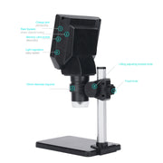G1000 Digital Microscope HD Mobile Phone Repair Electron Microscope, Specification: Aluminum Plastic Bracket