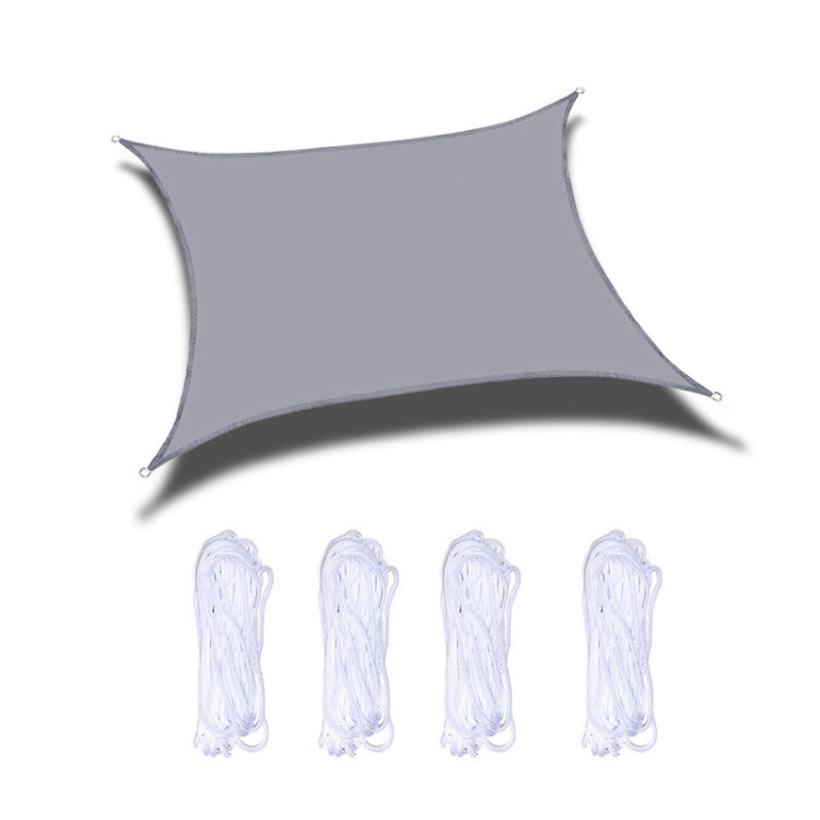 Outdoor Garden Sunshade Sail Waterproof Anti-UV Canopy, Size: 2m x 2.5m(Gray) - Tents & Accessories by PMC TechLife | Online Shopping South Africa | PMC TechLife