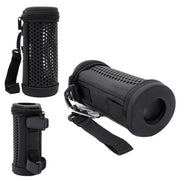 For JBL Flip 5 Bluetooth Speaker Storage Box Kaleidoscope Hollow Protective Cover(Black)