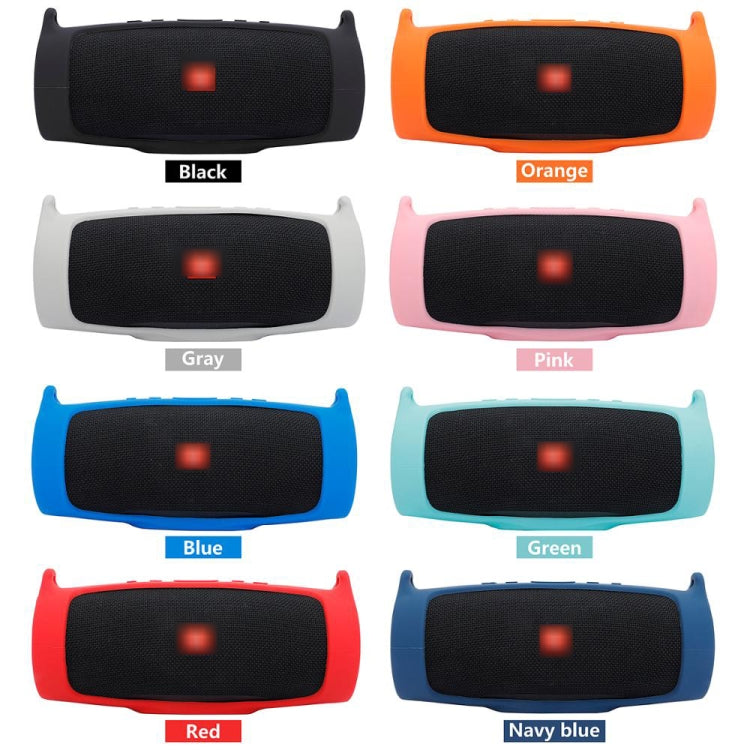 For JBL Charge 4 Bluetooth Speaker Portable Silicone Protective Cover with Shoulder Strap & Carabiner(Mint Green) - Protective Case by PMC TechLife | Online Shopping South Africa | PMC TechLife