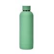 Stainless Steel Outdoor Matte Water Bottle Portable Sports Water Cup Rubber Paint Insulation Cup(Gray Green) - free shipping - PMC TechLife - Order now!