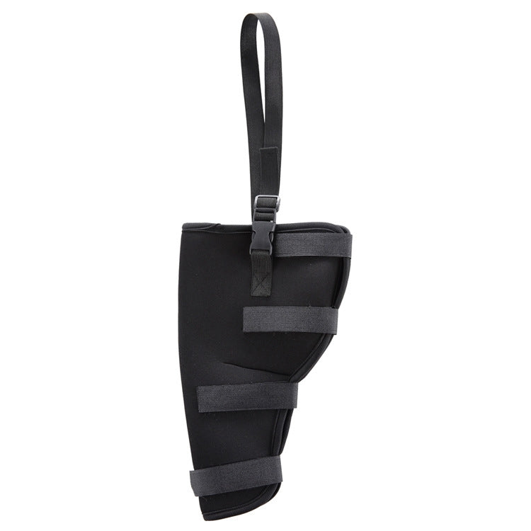 HJ19 Pet Surgery Rehabilitation Back Leg Protector Walking Aids, Size: S(Black Right Back Leg) - Pet Care by PMC TechLife | Online Shopping South Africa | PMC TechLife