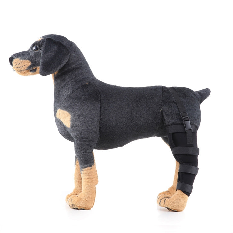 HJ19 Pet Surgery Rehabilitation Back Leg Protector Walking Aids, Size: M(Black Left Back Leg) - Pet Care by PMC TechLife | Online Shopping South Africa | PMC TechLife