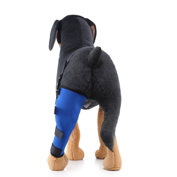 HJ19 Pet Surgery Rehabilitation Back Leg Protector Walking Aids, Size: M(Blue Left Back Leg) - Protector Walking Aids by PMC TechLife | Online Shopping South Africa | PMC TechLife | Buy Now Pay Later Mobicred