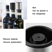 Metal Dust-Proof Sealed Vacuum Wine Bottle Cap Stopper, Specification: Style E SP-020