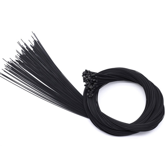 4 PCS TRLREQ Mountain Road Bicycle Teflon Internal Line Balance Car Core, Specification: Universal Rear Shift 2.1m(Black)