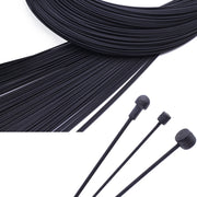4 PCS TRLREQ Mountain Road Bicycle Teflon Internal Line Balance Car Core, Specification: Universal Rear Shift 2.1m(Black)