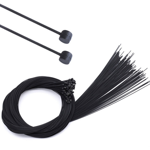 4 PCS TRLREQ Mountain Road Bicycle Teflon Internal Line Balance Car Core, Specification: Mountain Bike Rear Brake 1.7m(Black)