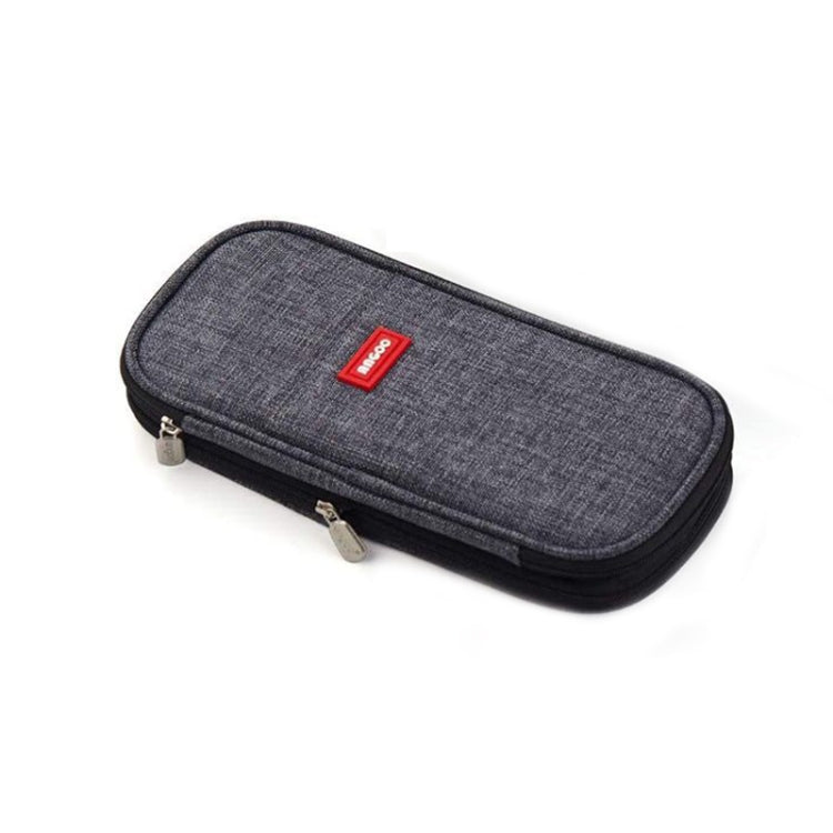 Angoo Cotton And Linen Large Capacity Pencil Stationery Bag(480 Ink Printing)