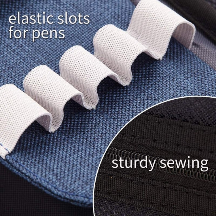 Angoo Cotton And Linen Large Capacity Pencil Stationery Bag(480 Ink Printing) - Pen Holder by Angoo | Online Shopping South Africa | PMC Jewellery | Buy Now Pay Later Mobicred