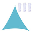 Triangle Outdoor Garden Sunshade Sail Waterproof Anti-UV Canopy, Size: 2m x 2m x 2m(Lake Blue) - Tents & Accessories by PMC TechLife | Online Shopping South Africa | PMC TechLife
