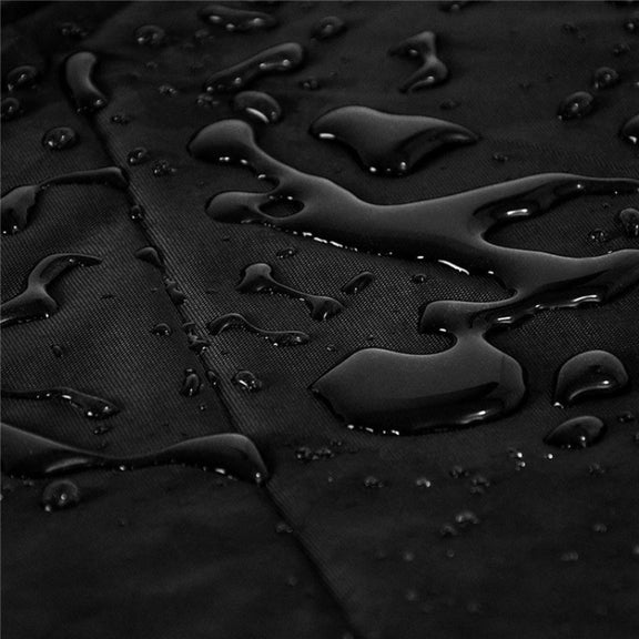 Outdoor Oxford Cloth Furniture Cover Garden Dustproof Water-resistant And UV-Proof Table And Chair Protective Cover, Size: 210x110x70cm(Black)