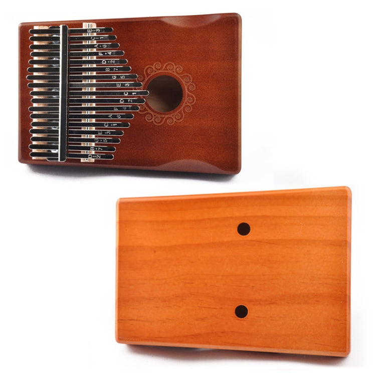17-Tone Thumb Piano Kalimba Beginners Introduction Finger Piano, Colour: Wooden - Keyboard Instruments by PMC TechLife | Online Shopping South Africa | PMC TechLife