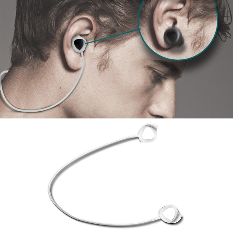 3 PCS Bluetooth Headphone Sports Silicone Anti-Lost Rope For Samsung GALAXLBuds 1 / 2(White) - Anti-lost & Holder by PMC TechLife | Online Shopping South Africa | PMC TechLife