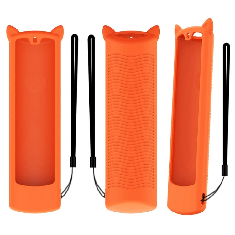 2 PCS Y26 Remote Control Case For Amazon ALEXA Voice Remote 3rd Gen(Orange)