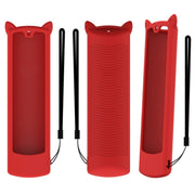 2 PCS Y26 Remote Control Case For Amazon ALEXA Voice Remote 3rd Gen(Red)