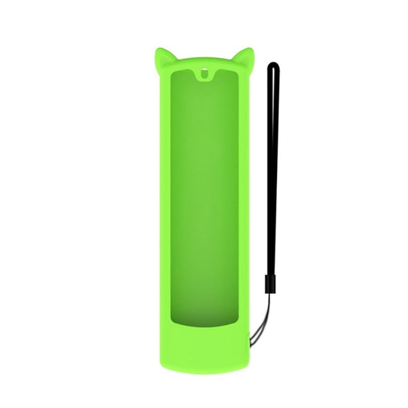 2 PCS Y26 Remote Control Case For Amazon ALEXA Voice Remote 3rd Gen(Luminous Green)