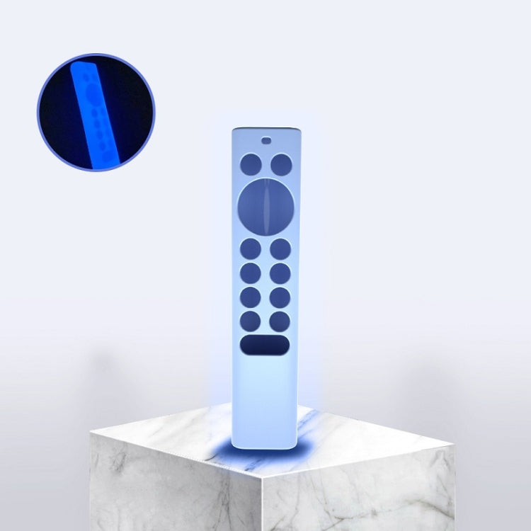 2 PCS Y7 Remote Control Silicone Protective Cover For NVIDIA Shield TV Pro/4K HDR(Luminous Blue) - free shipping - PMC TechLife - Order now!