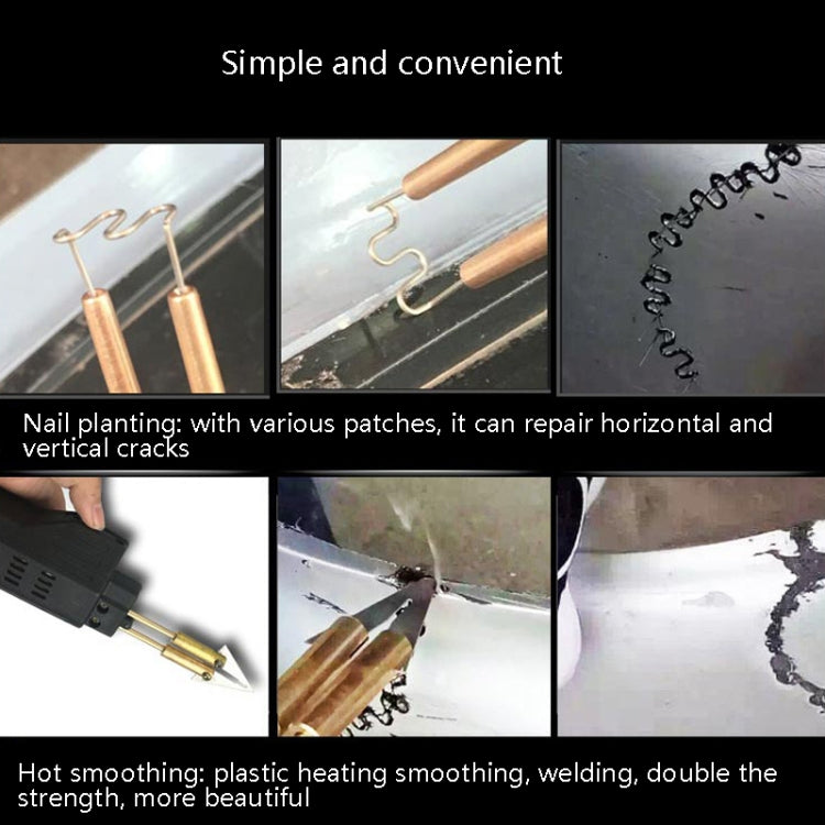 500pcs /Pack Auto Bumper Plastic Repair Welding Machine Hot Melt Plastic Welding Tool Welding Wire Patch, Style: Patch 11 0.6mm - Trunk & Bumper Accessories by PMC TechLife | Online Shopping South Africa | PMC TechLife | Buy Now Pay Later Mobicred