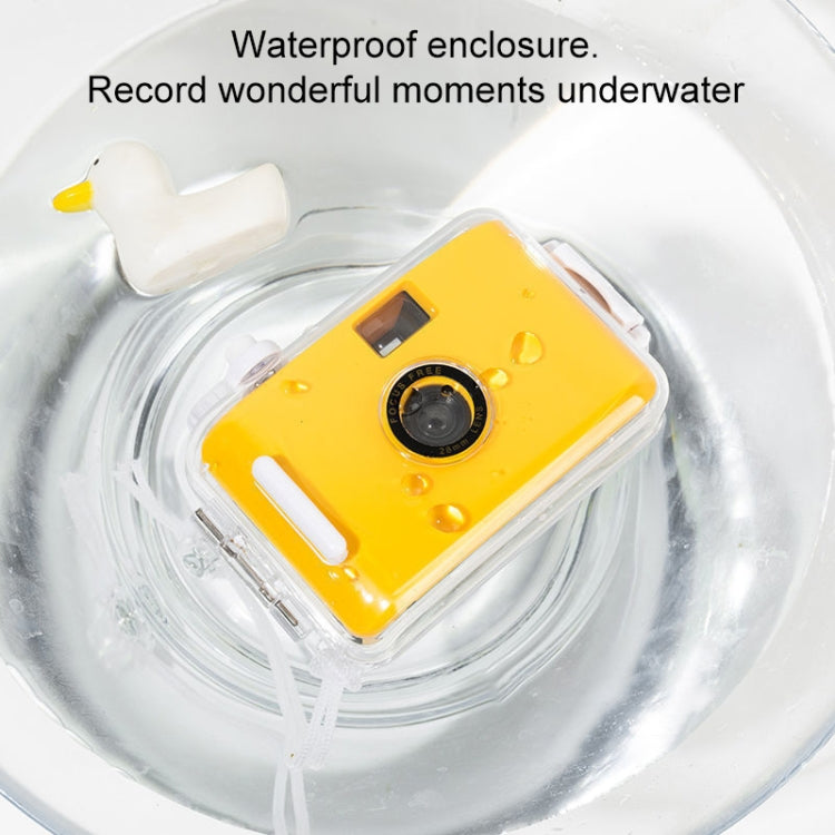 Cute Retro Film Waterproof Shockproof Camera With Disposable Film(All White Shell) - free shipping - PMC TechLife - Order now!