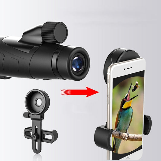 Eyeskey Telescope Phone Holder Camera Holder Telescope Universal Astronomical Mirror Phone Clip, Shape: CM-8M / S(Black) - Accessories by Eyeskey | Online Shopping South Africa | PMC Jewellery | Buy Now Pay Later Mobicred