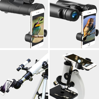 Eyeskey Telescope Phone Holder Camera Holder Telescope Universal Astronomical Mirror Phone Clip, Shape: CM-8M / S(Black) - Accessories by Eyeskey | Online Shopping South Africa | PMC Jewellery | Buy Now Pay Later Mobicred