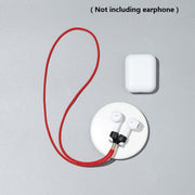 Wireless Earphones Acrylic Strong Magnetic Anti-Lost Rope For AirPods(Red)