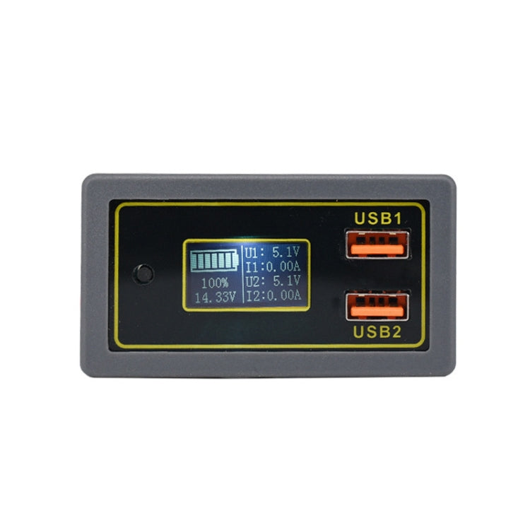 Car DC Voltage Electricity Table 12/24V Battery Lead-Acid Battery Turn 5V USB Fast Charge Display - Clocks & Car Meters by PMC TechLife | Online Shopping South Africa | PMC TechLife
