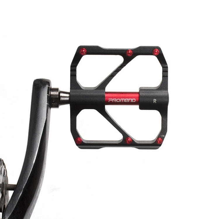 1 Pair PROMEND Mountain Bike Road Bike Bicycle Aluminum Pedals(PD-R87 Black) - free shipping - PMC TechLife - Order now!