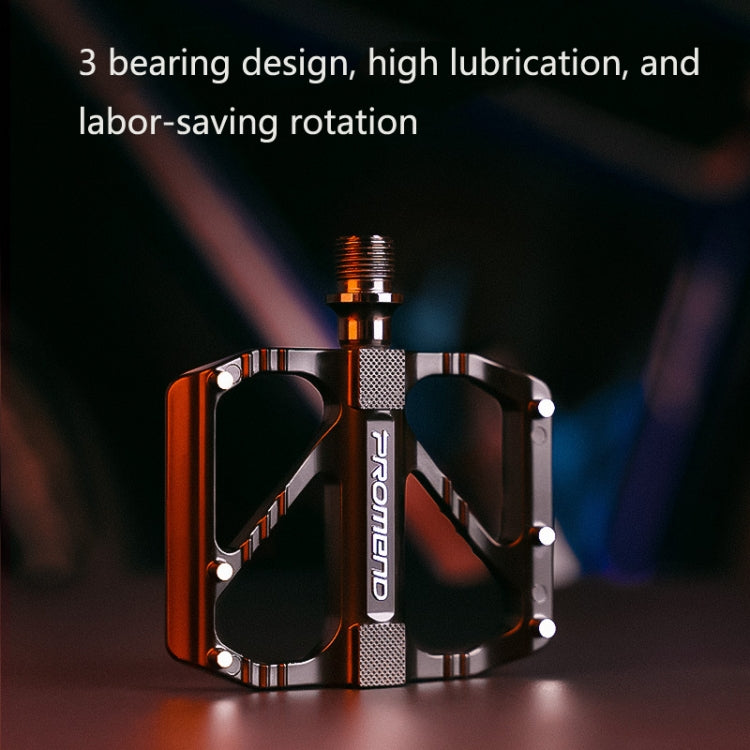 PD-R27 1 Pair PROMEND Bicycle Pedal Road Bike Aluminum Alloy Bearing Quick Release Folding Pedal - Pedals by PROMEND | Online Shopping South Africa | PMC TechLife