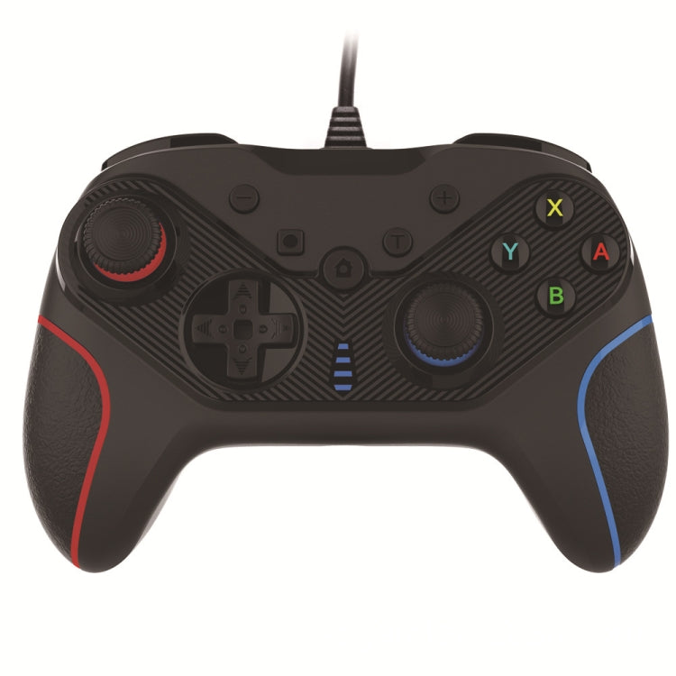 Wired Gamepad For Nintendo Switch / Android / iOS / PC(S818W Left Red Right Blue) - Gamepads by PMC TechLife | Online Shopping South Africa | PMC TechLife
